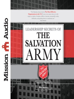 cover image of Leadership Secrets of the Salvation Army